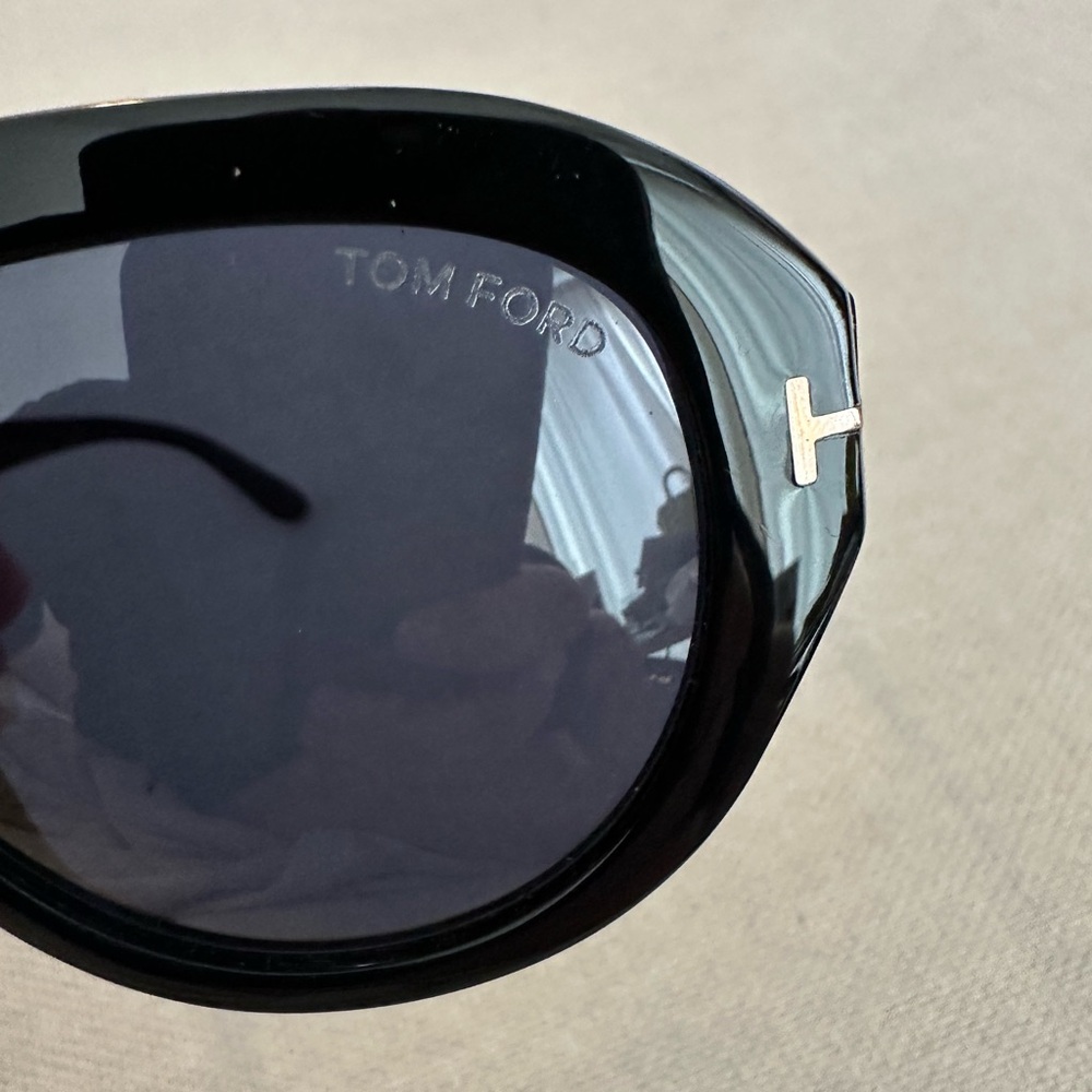 Tom Ford Glossy Black Sunglasses